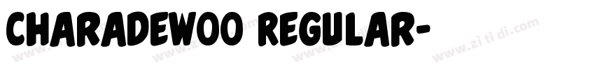 CharadeW00 Regular字体转换